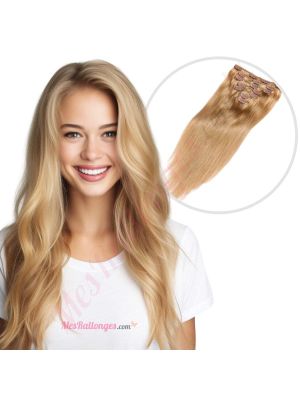 Roux Blond #27 À Clips Cheveux Naturels