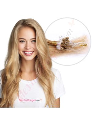 Roux Blond #27 Micro-Billes Cheveux Naturels