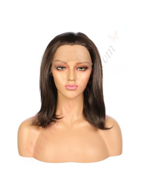 G1611229-v2 - Perruque Courte Cheveux Synthétique Brunette  [VENTE FINALE]
