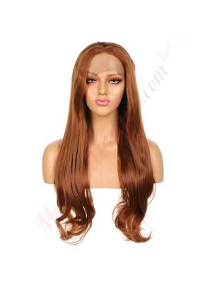 G1904813B-v2 - Perruque Longue Cheveux Synthétique Auburn  [VENTE FINALE]