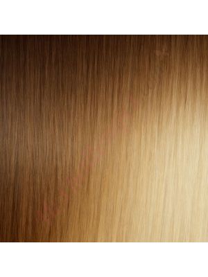 14 pouces Rallonges À Clips Cheveux Naturels Remy Ondulés Brun Clair Chaud Fondu Blond Miel #T9A 613 85g (PRÉCOMMANDE, EXPÉDITION EN 4 À 6 SEMAINES)