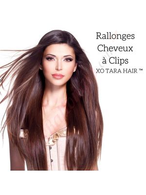 mes rallonges cheveux a clips #1 noir foncé