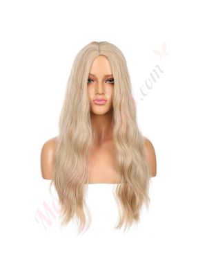 DM2031361-v4 - Perruque Longue Cheveux Synthétique Blonde [VENTE FINALE]