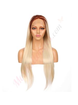 G1904870-v4 - Perruque Longue Cheveux Synthétique Blonde  [VENTE FINALE]