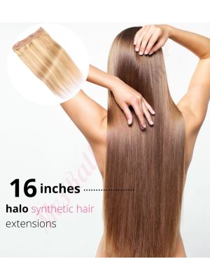16 Pouces Fil Invisible Cheveux Synthétiques [VENTE FINALE]