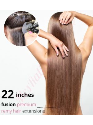 22 Pouces Kératines Cheveux Remy