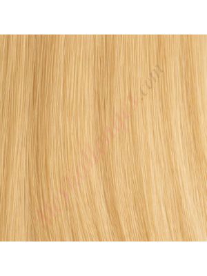 14 pouces Rallonges Cousues Invisibles Cheveux Européens Blond Cendré Clair #22 40g (PRÉCOMMANDE, EXPÉDITION EN 4 À 6 SEMAINES)