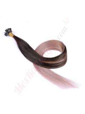 Pastel Ombré Kératines Cheveux Naturels