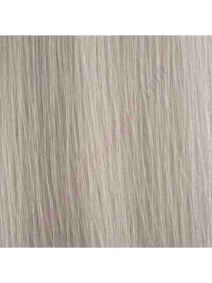 10 pouces Volumateur Avec Toupet Couverture Complète, Cheveux Naturels Remy Blond Cendré Argenté #601 80g