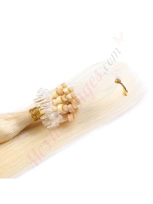 extensions cheveux micro-billes	blond #60