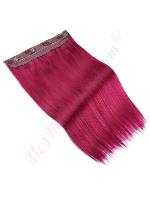 Bourgogne Fil Invisible Cheveux Naturels
