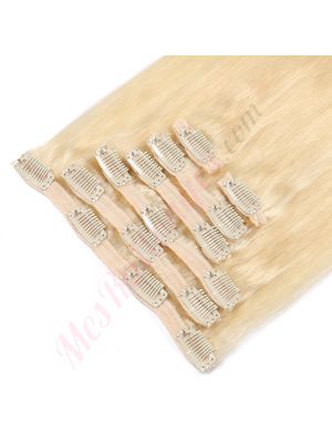 extensions cheveux a clips	blond #60