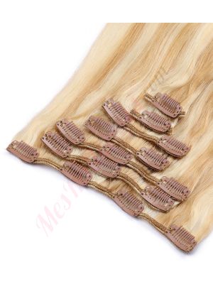 extensions a clips Roux Blond / Blond Platine (#27/613) 