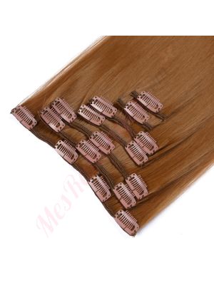 extensions a clips Brun Miel (#12) 