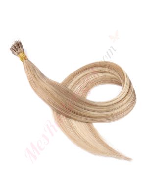 Blond Foncé Balayage Nano-Rings Cheveux Naturels