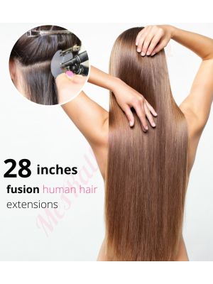 28 Pouces Kératines Cheveux Naturels