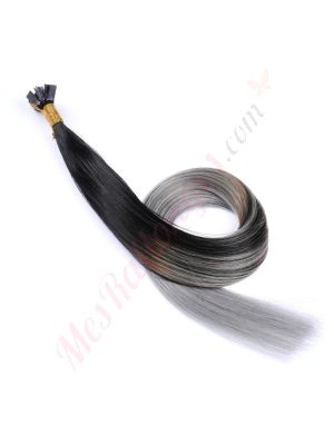 Gris Ombré Kératines Cheveux Naturels
