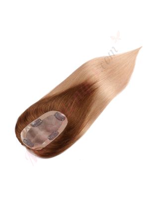 Blond Ombré Volumateur (Topper) Perte De Cheveux Sur La Séparation De Cheveux (Dimensions: 2.75 pouces x 5 pouces) Cheveux Remy Hair
