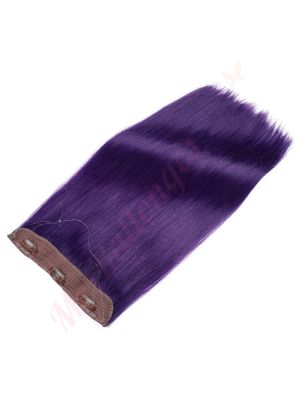 Mauve Fil Invisible Cheveux Synthétiques [VENTE FINALE]
