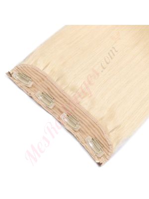 extensions cheveux halo 	blond #60