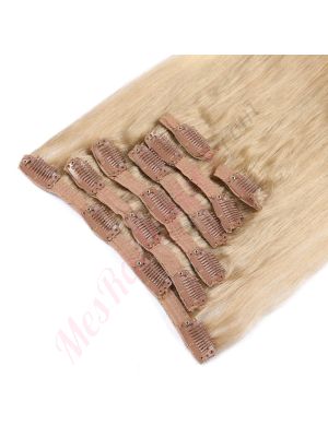 extensions cheveux a clips	blond cendré ombré