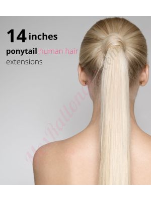14 Pouces Ponytail Cheveux Naturels