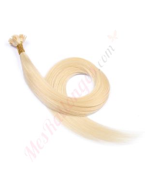 Blond Platine #613 Kératines Cheveux Remy