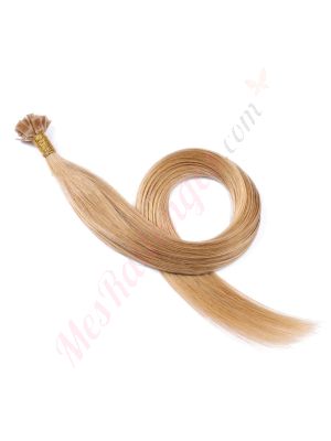 extensions kératines cheveux naturels	Roux Blond (#27) 