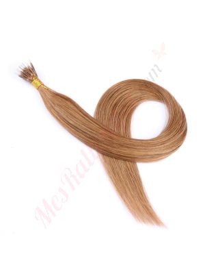 Brun Pâle #8 Nano-Rings Cheveux Naturels