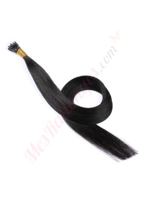Noir/Brun #1b Nano-Rings Cheveux Naturels