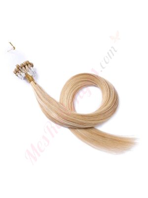 extensions micro-billes cheveux naturels	Roux Blond / Blond Platine (#27/613) 