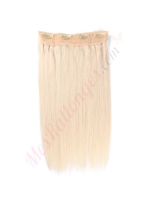 Blond Platinum Fil Invisible Cheveux Naturels