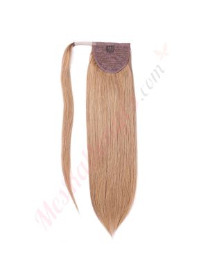 Brun Pâle #8 Ponytail Cheveux Naturels