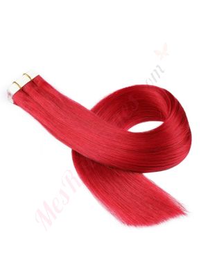 Rouge Bandes Adhésives Cheveux Naturels