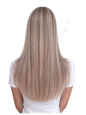 Briar Blond Beige Champagne Perruques En Cheveux Naturels Remy # 8a-7 (PRÉCOMMANDE, EXPÉDITION EN 4 À 6 SEMAINES)