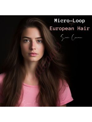 Extensions Capillaires Européennes Micro Billes de Luxe Sam Conan™ - 20 Pouces & 180g