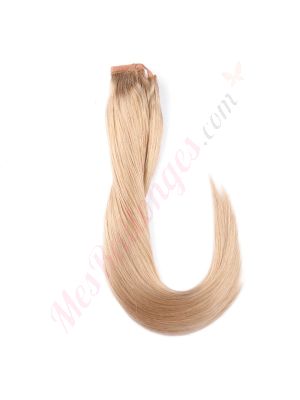 Blond Cendré Ponytail Cheveux Naturels