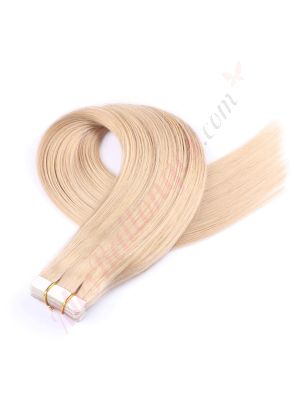 Blond Cendré Bandes Adhésives Cheveux Naturels