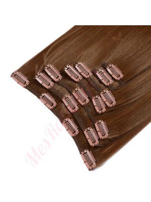 extensions a clips Brun Noisette (#6) 