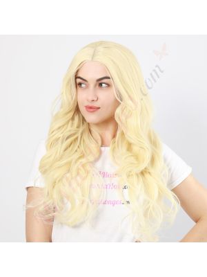 DM2031446-v4 - Perruque Longue Cheveux Synthétique Blonde  [VENTE FINALE]