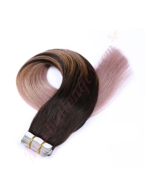 Pastel Ombré Bandes Adhésives Cheveux Naturels