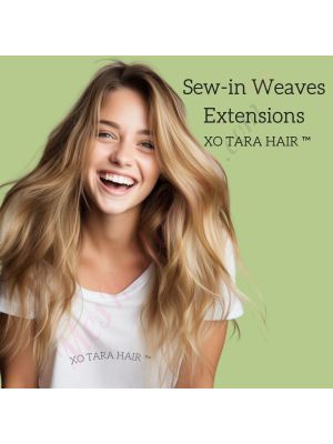 extensions cousues cheveux naturels	Noir foncé #1