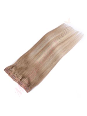 Blond Foncé Balayage Bandes Volumatrices À Clips - Cheveux Humains Naturels