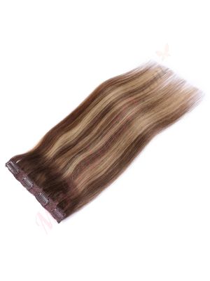 Balayage Ombré Bandes Volumatrices À Clips - Cheveux Humains Naturels