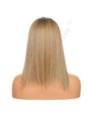 DM1707522-v4 - Perruque Longue Cheveux Synthétique Blonde Dorée Ombrée  [VENTE FINALE]