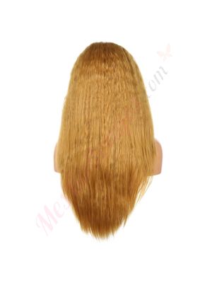 G1808604-v3 - Perruque Longue Cheveux Synthétique Roux Blond  [VENTE FINALE]