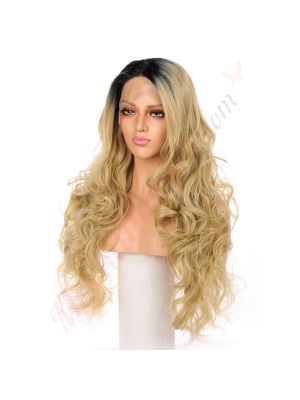 Elizabeth - Perruque Longue Cheveux Synthétique Blonde [Vente Finale]